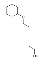 6-(oxan-2-yloxy)hex-3-yn-1-ol Structure