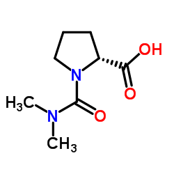 (R)-1-(Dimethylcarbamoyl)pyrrolidine-2-carboxylic Acid picture