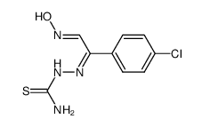 isonitroso-4-chloroacetophenone thiosemicarbazone结构式