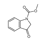 1-methoxycarbonylindoxyl结构式