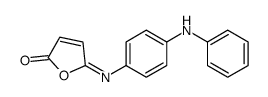 5-(4-anilinophenyl)iminofuran-2-one Structure