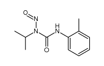 1-isopropyl-1-nitroso-3-(o-tolyl)urea结构式