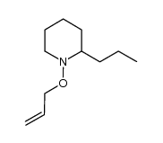 1-(allyloxy)-2-propylpiperidine Structure