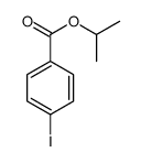 Benzoic acid, 4-iodo-, 1-Methylethyl ester structure