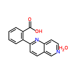 2-(1,6-NAPHTHYRIDIN-2-YL)BENZOIC ACID HYDRATE Structure