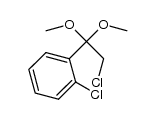 1-chloro-2-(2-chloro-1,1-dimethoxyethyl)benzene结构式