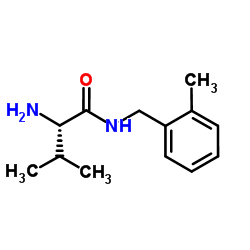 N-(2-Methylbenzyl)-L-valinamide结构式