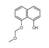 1-methoxymethoxy-8-hydroxynaphthalene Structure