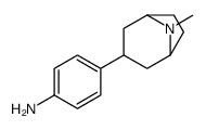 4-(8-methyl-8-azabicyclo[3.2.1]octan-3-yl)aniline Structure