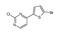 4-(5'-bromo-2'-thienyl)-2-chloropyrimidine Structure