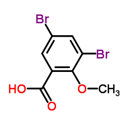 2-甲氧基-3,5-二溴苯甲酸图片