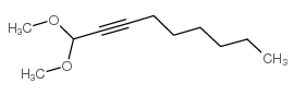 2-nonyn-1-al dimethyl acetal structure