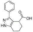 3-phenyl-4,5,6,7-tetrahydro-1H-indazol-4-carboxylic acid结构式