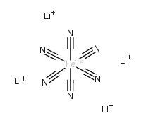 tetralithium,iron(2+),hexacyanide Structure