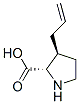 L-Proline, 3-(2-propenyl)-, trans- (9CI)结构式