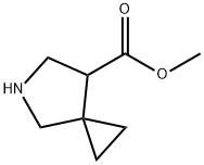 5-Aza-spiro[2.4]heptane-7-carboxylic acid methyl ester Structure