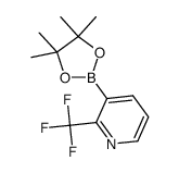 2-Trifluoromethyl-pyridine-3-boronic acid pinacol ester Structure