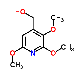(2,3,6-Trimethoxy-4-pyridinyl)methanol结构式