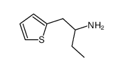 2-Thiopheneethanamine,-alpha--ethyl-结构式