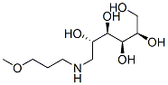 N-(3-methoxypropyl)glucamine Structure