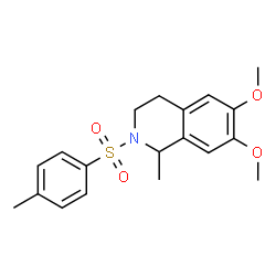 6,7-dimethoxy-1-methyl-2-tosyl-1,2,3,4-tetrahydroisoquinoline Structure