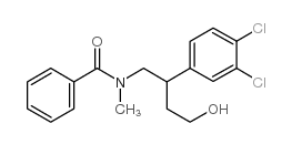 n-methyl-n-(2-(3,4-dichlorophenyl)-4-hydroxy butyl)-bensamide picture
