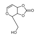 (3aR,4R,7aR)-4-(hydroxymethyl)-4,7a-dihydro-3aH-[1,3]dioxolo[4,5-c]pyran-2-one Structure