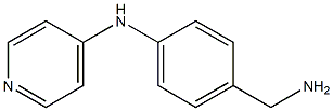 (4-Aminomethyl-phenyl)-pyridin-4-yl-amine结构式
