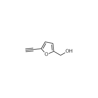 (5-Ethynylfuran-2-yl)methanol Structure