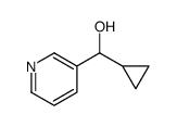 alpha-Cyclopropyl-3-pyridinemethanol structure