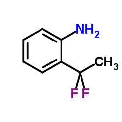 2-(1,1-Difluoroethyl)aniline结构式