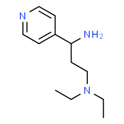 N1,N1-DIETHYL-3-(PYRIDIN-4-YL)PROPANE-1,3-DIAMINE picture