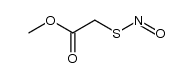 methyl S-nitrosomercaptoacetate Structure