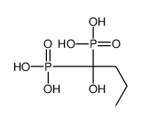 (1-hydroxy-1-phosphonobutyl)phosphonic acid结构式