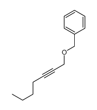 hept-2-ynoxymethylbenzene结构式