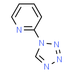 Pyridine, 2-(1H-tetrazol-1-yl)- (9CI) structure