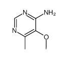 Pyrimidine, 4-amino-5-methoxy-6-methyl- (7CI,8CI)结构式