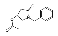 [(3R)-1-benzyl-5-oxopyrrolidin-3-yl] acetate结构式