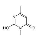3,6-dimethyl-1H-pyrimidine-2,4-dione结构式