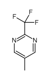 Pyrimidine, 5-methyl-2-(trifluoromethyl)- (9CI) Structure
