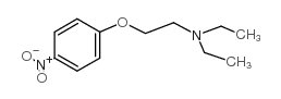 N,N-diethyl-2-(4-nitrophenoxy)ethanamine structure