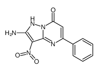 2-amino-3-nitro-5-phenyl-1H-pyrazolo[1,5-a]pyrimidin-7-one Structure