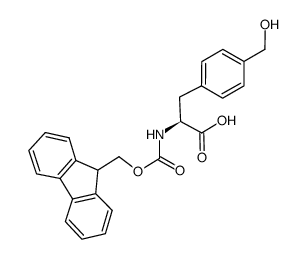 FMOC-L-PHE(4-CH2-OH)结构式