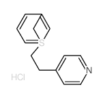 4-(2-(Benzylthio)ethyl)pyridine hydrochloride structure