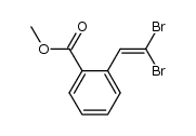 methyl 2-(2,2-dibromovinyl)benzoate结构式