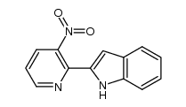 2-(3-nitropyridin-2-yl)-1H-indole结构式
