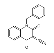 1-benzyl-3-diazoquinoline-2,4-dione结构式