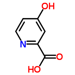 4-Hydroxy-2-pyridinecarboxylic acid Structure