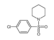 1-(4-chlorophenyl)sulfonylpiperidine结构式