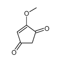 4-methoxycyclopent-4-ene-1,3-dione Structure
